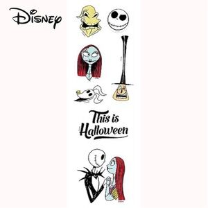 The Nightmare Before Christmas window cling set